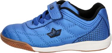 Дитячі спортивні залу та турнірні кросівки Lico Rockfield для унісекс (32 EU, блакитно-чорні)