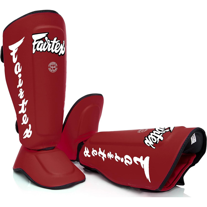 Захист гомілки та стопи Fairtex SP7 для муай-тай, чоловіків, жінок і дітей, знімний, з синтетичної шкіри, легкий і довговічний