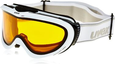 Гірськолижна маска Uvex Comanche Optic, унісекс, біла, універсальний розмір