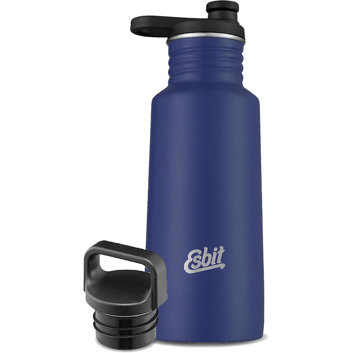 Пляшка для води Esbit Pictor 550 мл Water Blue, спортивна з кришкою-луп та спортивним клапаном
