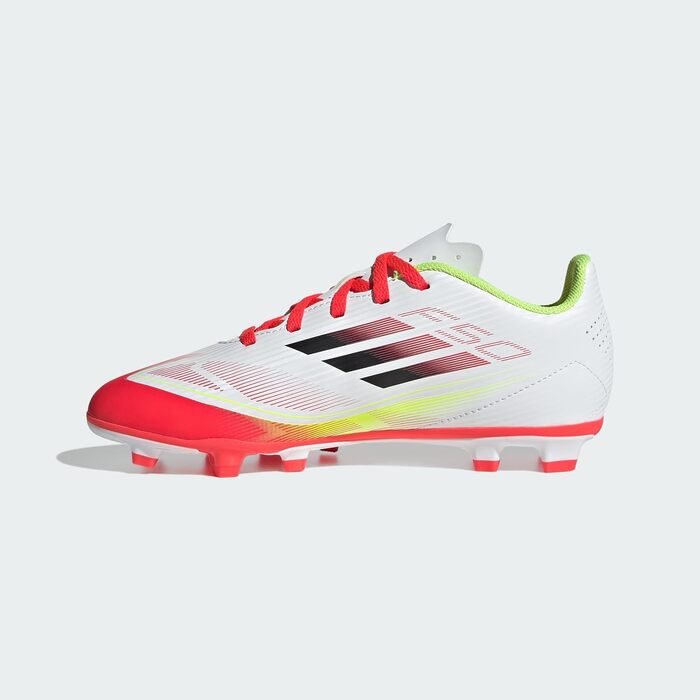 Бутси футбольні adidas F50 Club Messi для унісекс, розмір 38 2/3 EU, білий/чорний/жовтий