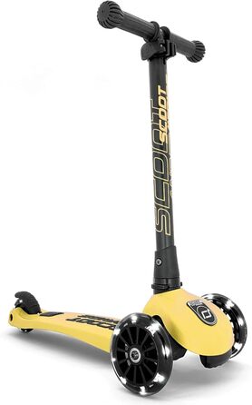Дитячий самокат Scoot&Ride Highwaykick 3 LED, рожевий