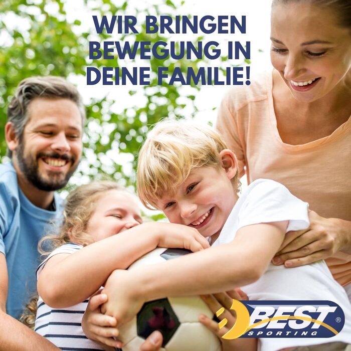 Дитячі футбольні ворота Best Sporting Fatzo 213x152 см з сіткою, мішенню та кілочками, різнокольорові