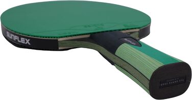 Sunflex Color COMP G50 – професійна ракетка для настільного тенісу, анатомічна ручка, ITTF сертифікований зелений наклад, для змагань та клубів