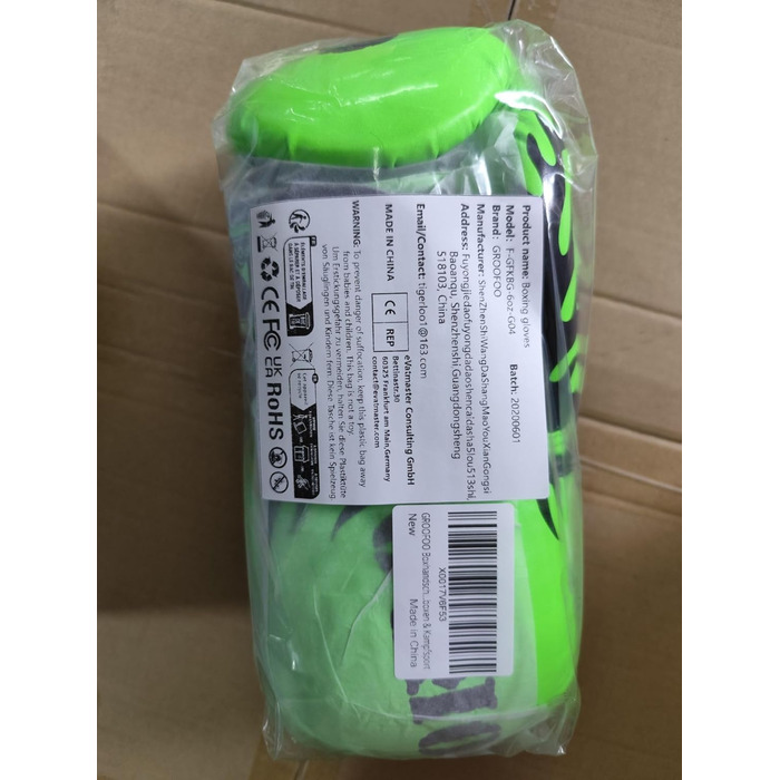 Дитячі боксерські рукавички GROOFOO для дітей 3-14 років, 4oz/6oz, для спарингу, тренувань, MMA, Muay Thai, кікбоксингу та бойових мистецтв (зелені)