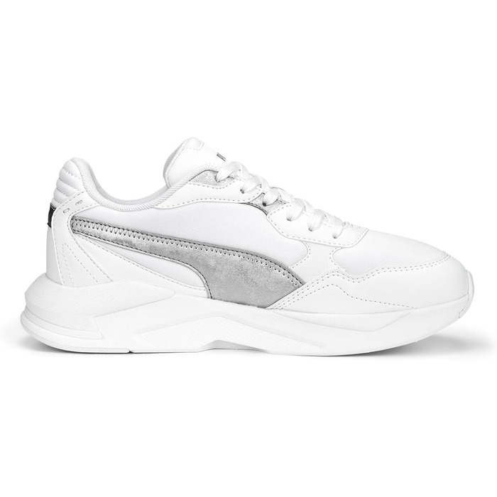 Жіночі футбольні бутси PUMA X-ray Speed Lite WNS Space Metallics, 40 EU, Білий