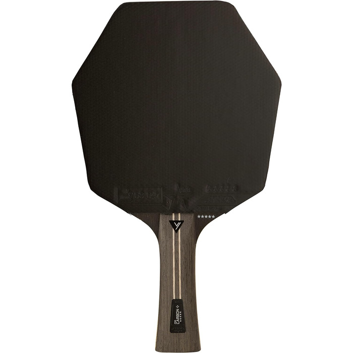 Професійна тенісна ракетка STIGA Cybershape Pro Carbon+, 5-зіркова, шестикутна форма, для атакуючих гравців