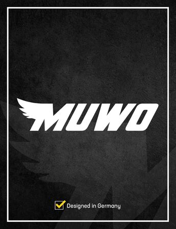 MUWO Преміум тенісний стіл для приміщення, складний, MDF, синій, на сталевій рамі з колесами та подвійним замком, 274x152,5x76 см
