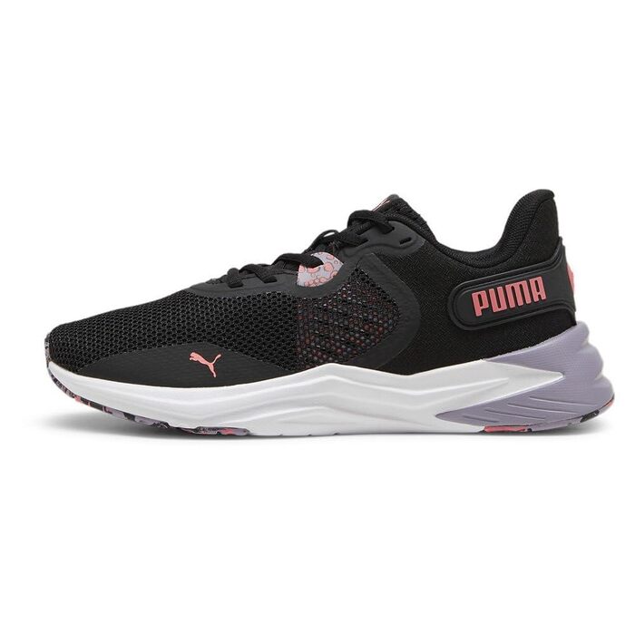 Кросівки для бігу PUMA Disperse XT 3 унісекс, чорні з рожевими акцентами, розмір 39 EU