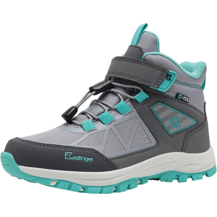 Туфлі для піших прогулянок Kastinger Karlspitz Mid Ev KTX - унісекс, 29 EU, сірий сталь, океанський блакитний