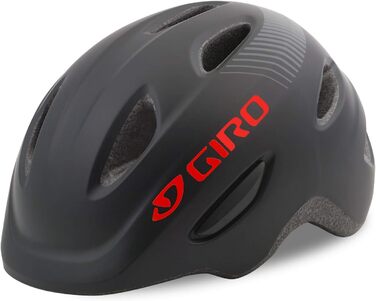 Дитячий велосипедний шолом Giro Scamp, розмір S (49-53 см), матовий чорний