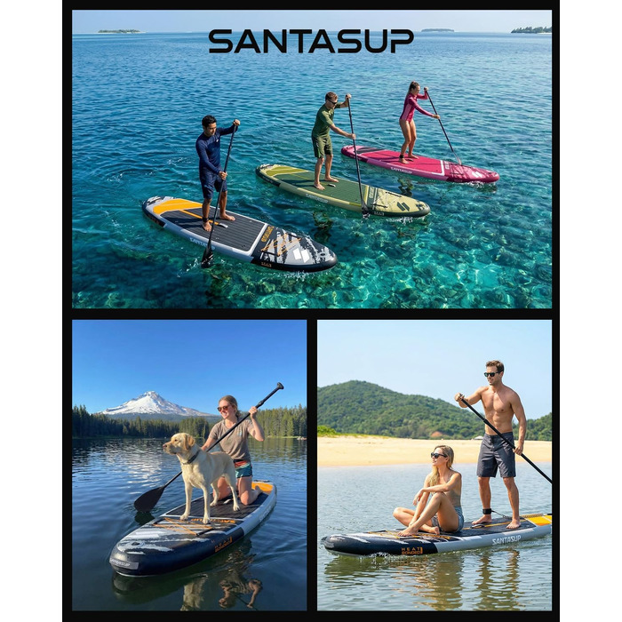 SUP дошка надувна Stand Up Paddle Board 320/335 см з комплектом аксесуарів: весло, насос, рюкзак, ліш, гермосумка, для дорослих