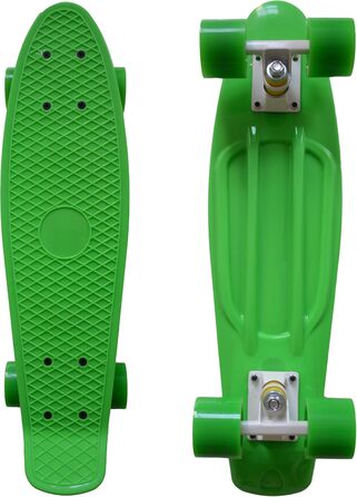 Скейтборд Penny Board MUWO Cruiser 55 см зелений, ретро, PU-колеса, для початківців і профі