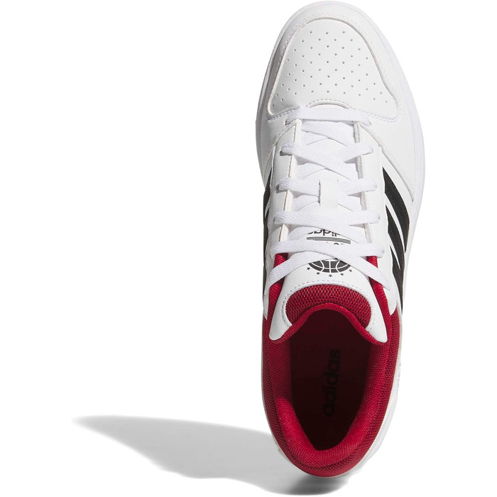 Чоловічі кросівки adidas Hoops Classic (35.5 EU, Cloud White Team Victory Red Core Black)