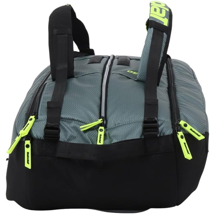 Ракетка для тенісу Babolat Pure Aero RH x12 (Сірий/Чорний/Жовтий) - професійна, для гри на корті