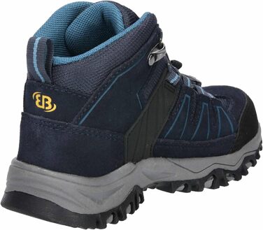 Дитячі трекінгові черевики Brütting Mount Pinos High, 39 EU, блакитно-петролево-жовті