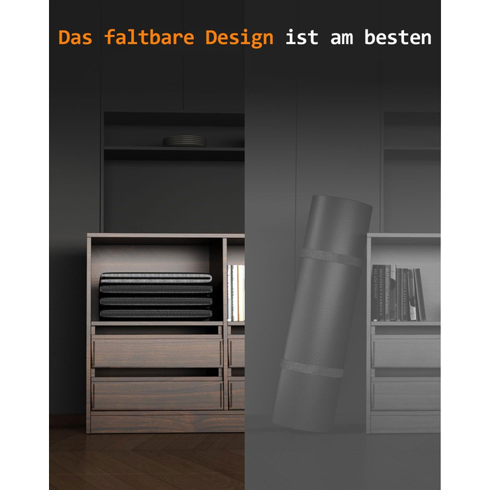 Захисний килимок під бігову доріжку та тренажери, шумопоглинаюча підкладка для підлоги (килим, ламінат), 183 x 81 x 0.6 см