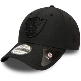 Кепка New Era 9Forty Adjustable Oakland Raiders чорного кольору, універсальний розмір