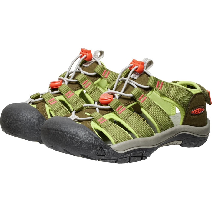 KEEN Newport Boundless - дитячі сандалії для туризму, зелені (39 EU)