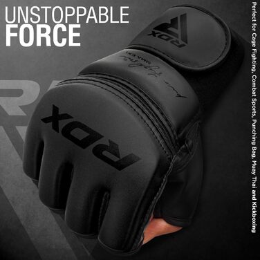 Боксерські рукавички RDX Profi MMA: шкіра Maya Hide, захист для ударів, бокс, кікбоксинг, муай-тай, чоловічі/жіночі