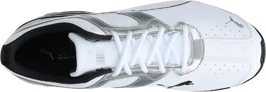 Кросівки чоловічі PUMA Tazon 6, 46 EU, білий/сріблястий