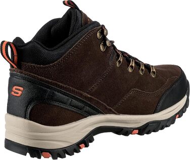 Чоловічі черевики Skechers Relment Pelmo 64869, темно-коричнева замша (45 EU)