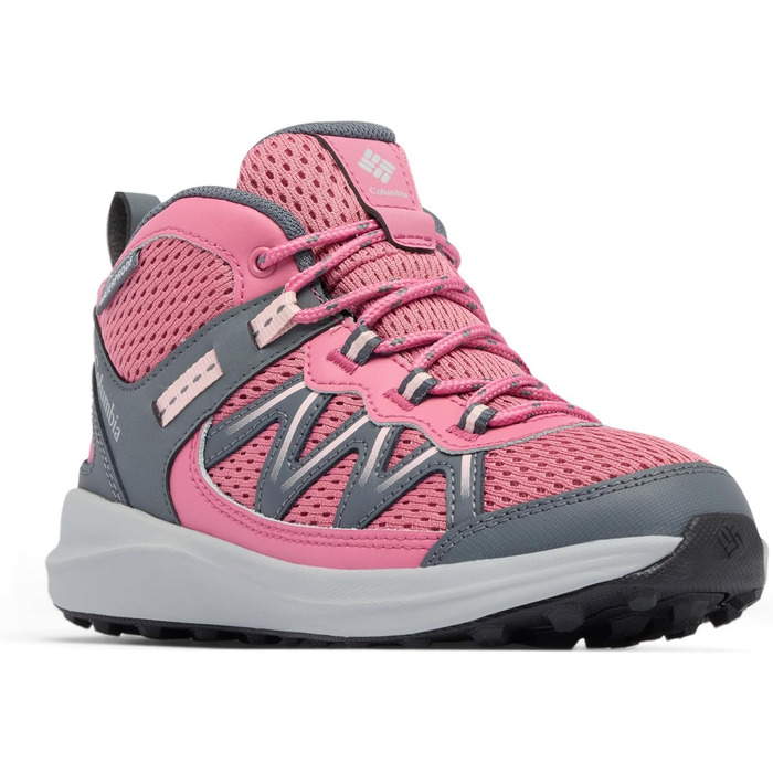 Трекінгові черевики Columbia Peakfreak Rush Waterproof Mid для дітей (36 EU, Рожевий Haze)