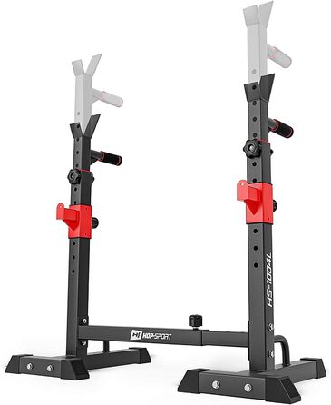 Регульована стійка для штанги Hop-Sport HS-1004L, для присідань, навантаження до 250 кг