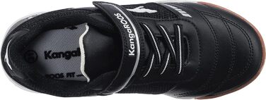 Дитячі спортивні зала Hallenturnschuh KangaROOS K-kingyard (30 EU, Чорний/Сріблястий)