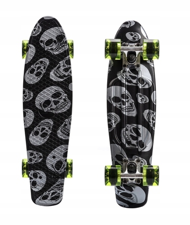 Скейтборд Meteor Skulls 22607