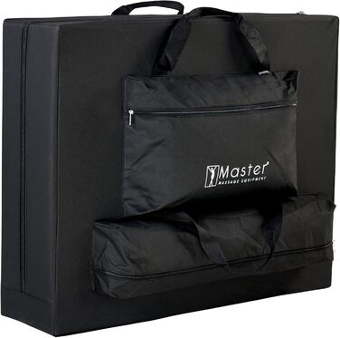 Складна масажна кушетка Master Massage Del Ray Pro 71 см з інтегрованим підігрівом ThermaTop, бежевий, портативний стіл для масажу і терапії