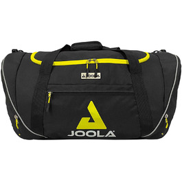 Спортивна сумка JOOLA Vision II компактна, 50.8 см, чорна - для фітнесу, подорожей, студентів, спортсменів з м'якими плечовими ременями