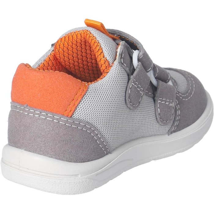 Чобітки RICOSTA для дівчаток та хлопчиків SAM, дитячі черевики для перших кроків, ширина: середня, змінна устілка, веганські, 26 EU, графіт, світло-сірий 460