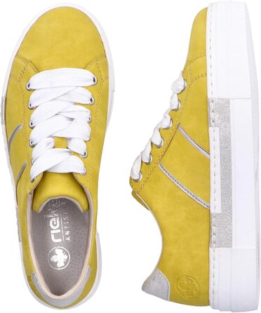 Кросівки жіночі Rieker N4902, жовті, 40 EU - зручне взуття для міста
