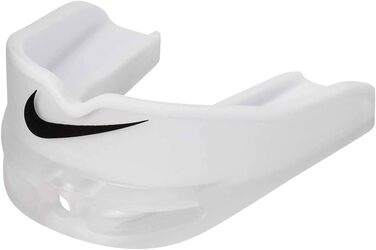 Захисна капа для футболу Nike Alpha, біло-чорна