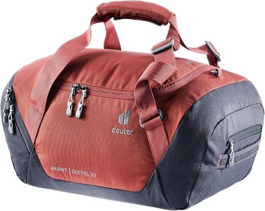 Спортивна сумка Deuter AViANT Duffel 35 л для подорожей, червоно-синя