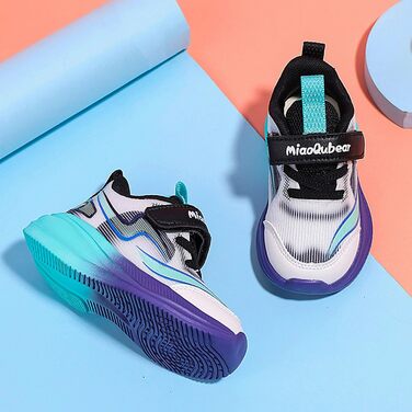 Дитячі кросівки для спорту та активного відпочинку: бігові, для туризму, легкі, з неслизькою підошвою, блакитні (27 EU)