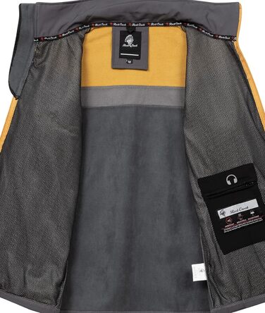 Чоловіча софтшеллова куртка Rock Creek H-292, чорна, XL