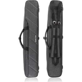 Чохол для бильярдної кия KONLLEN Oxford Cloth 2x4, сірий - сумка для кия