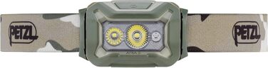Ліхтар на голову Petzl ARIA 2 RGB - 450 люмен, камуфляж, 3 AAA-батарейки