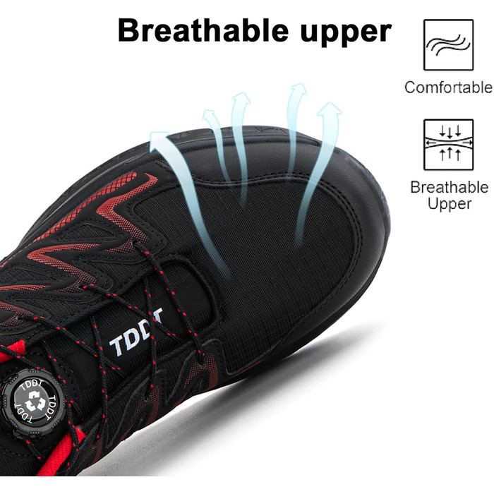 Кросівки для чоловіків та жінок. Спортивні кросівки для бігу, трейлраннінгу та трекінгу. Чорний колір, розміри EU 37-47. Модель J1 Rot, розмір EU 41