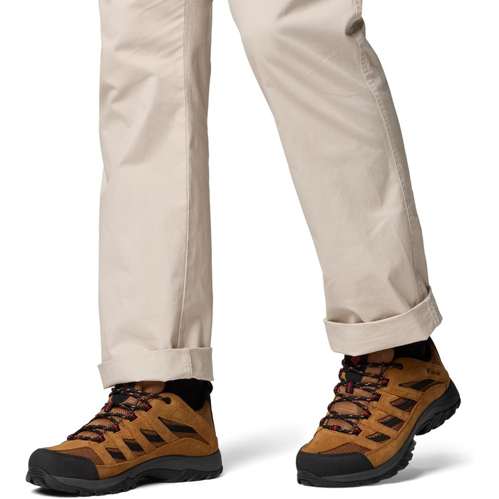 Черевики трекінгові чоловічі Columbia Crestwood, 49 EU, Camel Brown Mountain Red