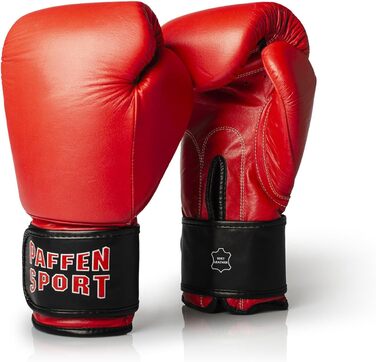 Боксерські рукавички PAFFEN SPORT KIBO Fight з екошкіри для тренувань та спарингу (бокс, кікбоксинг, муай-тай)