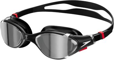 Унісекс окуляри для плавання Speedo Biofuse 2.0, дзеркальні, чорні, універсальний розмір