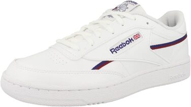 Кросівки Reebok Club C 85 Vegan - біло-синьо-бордові (40 EU)