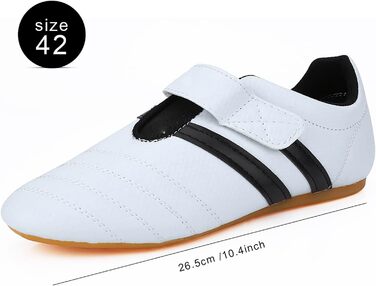 Взуття для Таеквондо, Боксу, Кунг-Фу, Тай-Чи та Карате: тренувальне взуття для дорослих та дітей (43 EU)