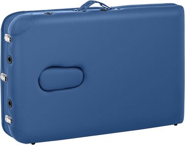 Складаний масажний стіл Physa Bordeaux Blue, синій, масажна кушетка, масажний стіл, масажна ліжко
