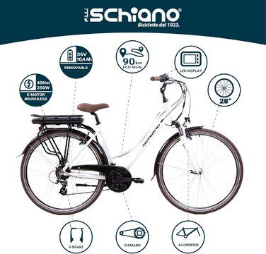 Електровелосипед F.lli Schiano E-Ride 28