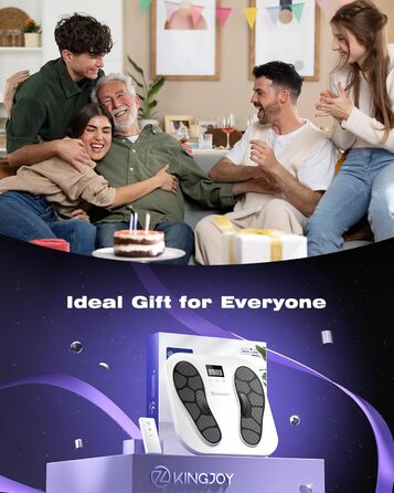 Масажер для ніг та тіла Medic EMS TENS - стимулятор кровообігу з 10 режимами та 20 рівнями інтенсивності. Зменшує біль при п'ятковому фасціїті, невропатії та болю. Білий колір.