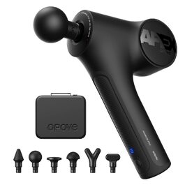 Масажер для тіла Opove Massage Gun Apex – електричний перкусійний масажер для м'язів шиї, спини, плечей та ніг (чорний)